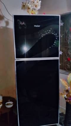 Haier fridge large size refrigerator,10/9 condition me available