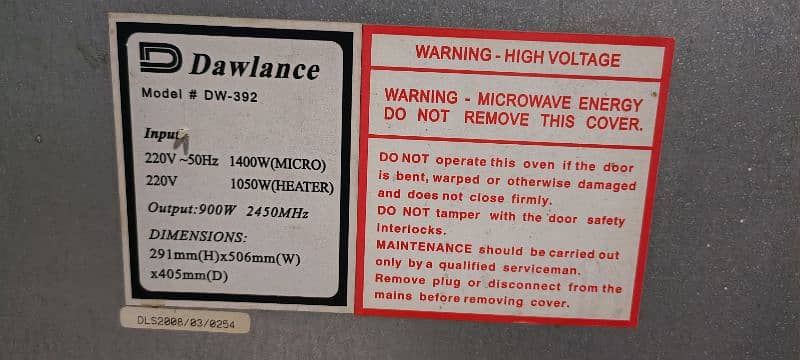 Dawlance Big Microwave 3