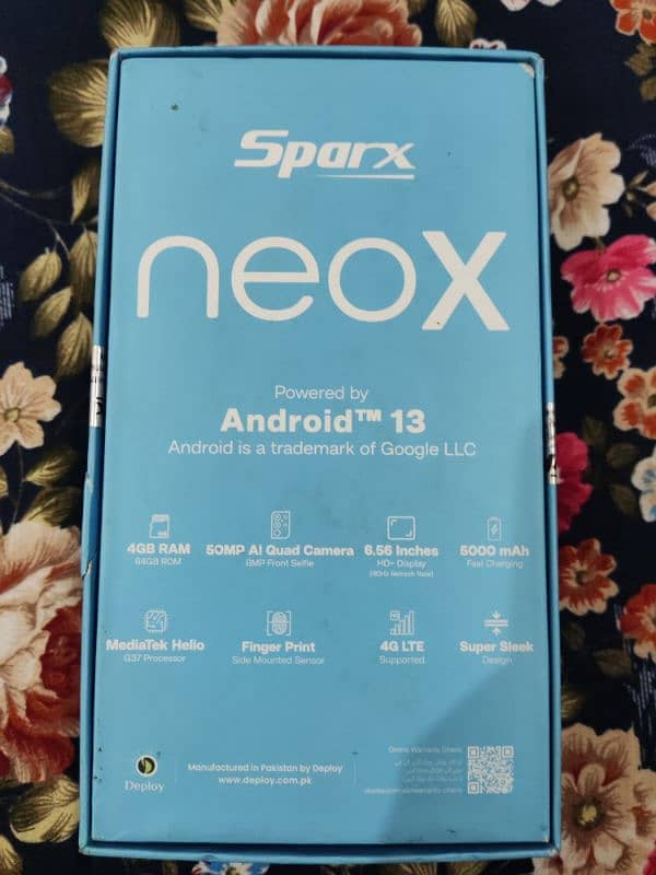 Sparx NeoX 4gb 64gb Dead With Box (Read Ad) 7