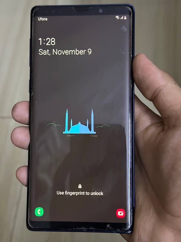 Sumsung galaxy note 9,128gb 6