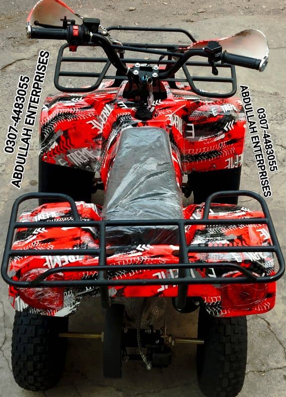 110cc jeep model Quad Bike Atv 4 wheel 4 sale 8