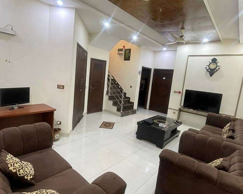 5 Marla Furnished luxury House Available For RENT In DHA 9 town Lahore 15