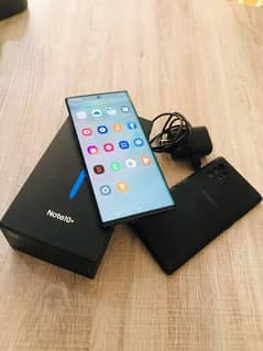 Samsung note 10 plus 12/256 GB 03240537819 my WhatsApp number