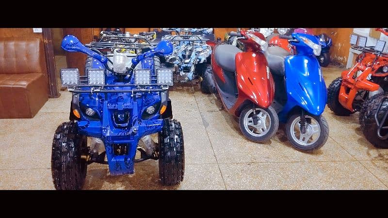 150cc Dubai import refurbished ATV quad bike for sell deliver all Pak 0