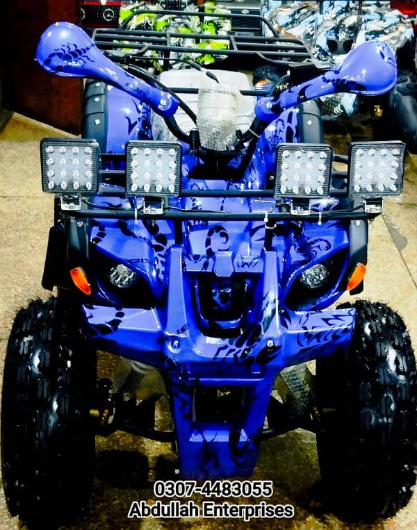 150cc Dubai import refurbished ATV quad bike for sell deliver all Pak 1