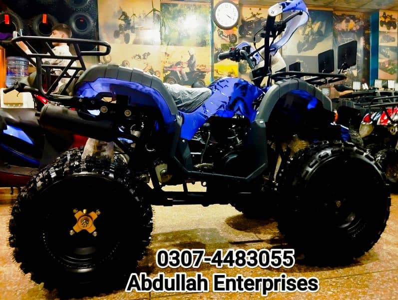 150cc Dubai import refurbished ATV quad bike for sell deliver all Pak 2