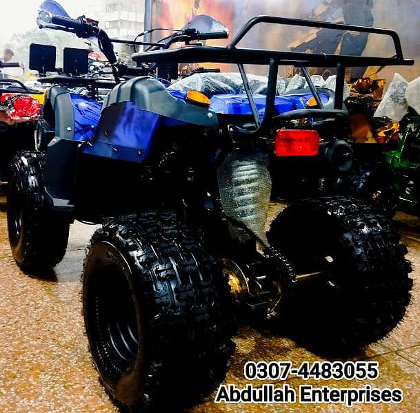 150cc Dubai import refurbished ATV quad bike for sell deliver all Pak 5