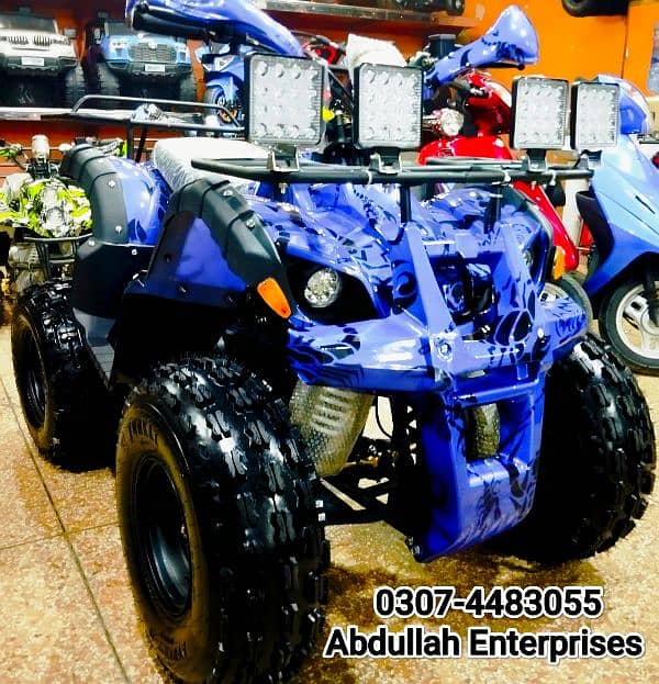 150cc Dubai import refurbished ATV quad bike for sell deliver all Pak 6