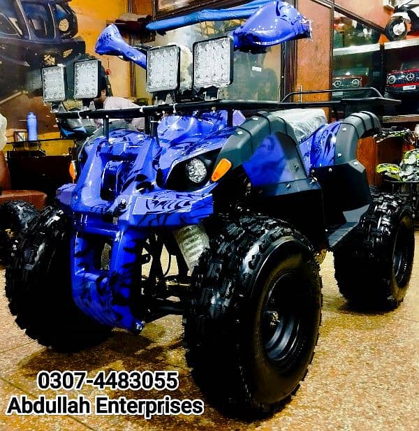 150cc Dubai import refurbished ATV quad bike for sell deliver all Pak 7