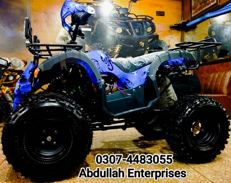 150cc Dubai import refurbished ATV quad bike for sell deliver all Pak 8