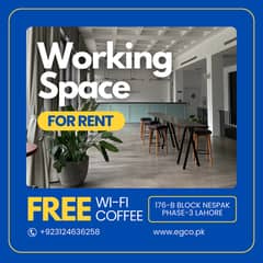 Affordable Co-Working Office for Rent – Ideal for Startups & Freelanc
                                title=