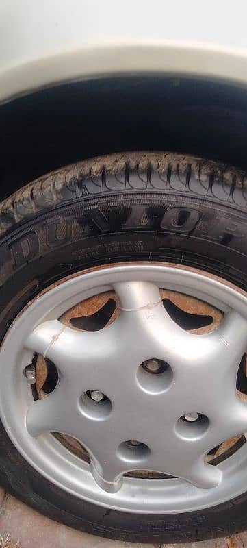 DUNLOP  TYERS LIKE NEW For Wagon R, Cultus 0