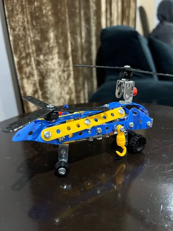 metal model helicopter 2