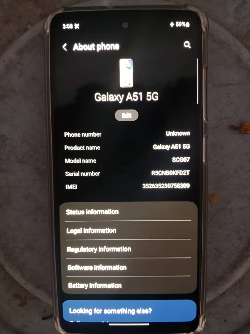 Samsung Galaxy A51 5G 6-128GB Not Open Repaired. Non PTA Hai 3