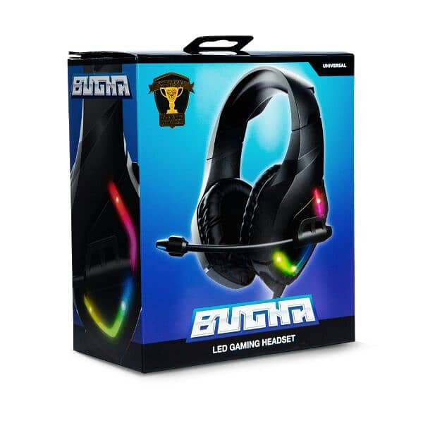 Bugha LED Gaming Headset 0