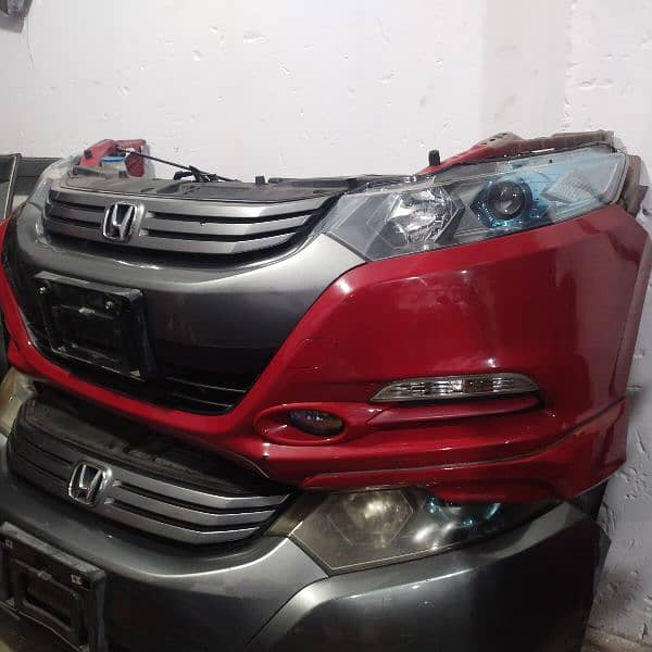 Honda insight 2012 front bmpr with sports kit 3