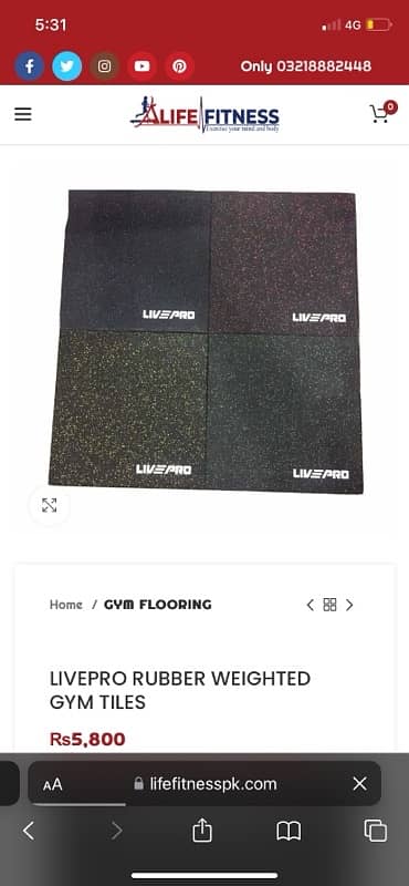 Carpet Tiles, Gym Mat, Rubber Tile, Floor Mat, Gym Flooring 2