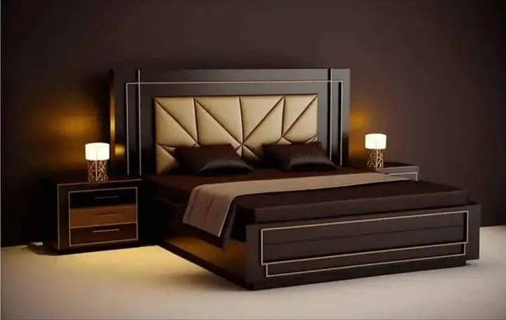 Double Bed Set//Single bed// Wooden Bed//Bed Set For Sale 0