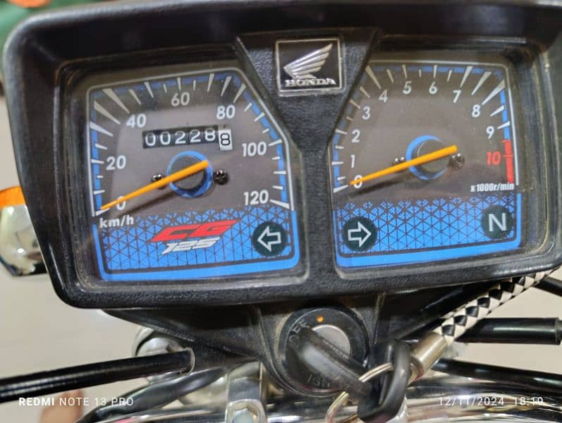 Honda CG-125/ 2025 200km used Unregistered 3