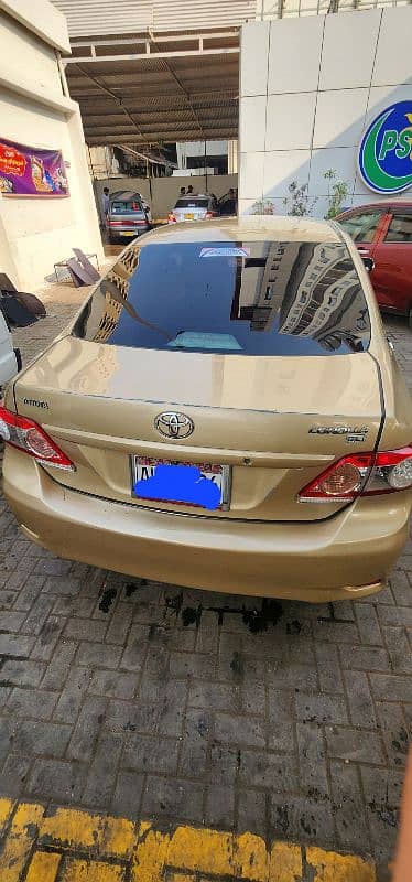 Toyota Corolla GLI 2011 datille k liye call 4