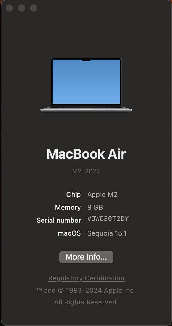 Macbook Air M2 512gb 3