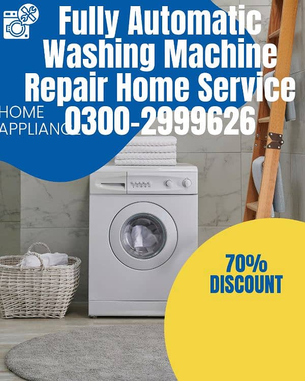 Fully Automatic Washing Machine Repair Home Service 0300-2999626 4