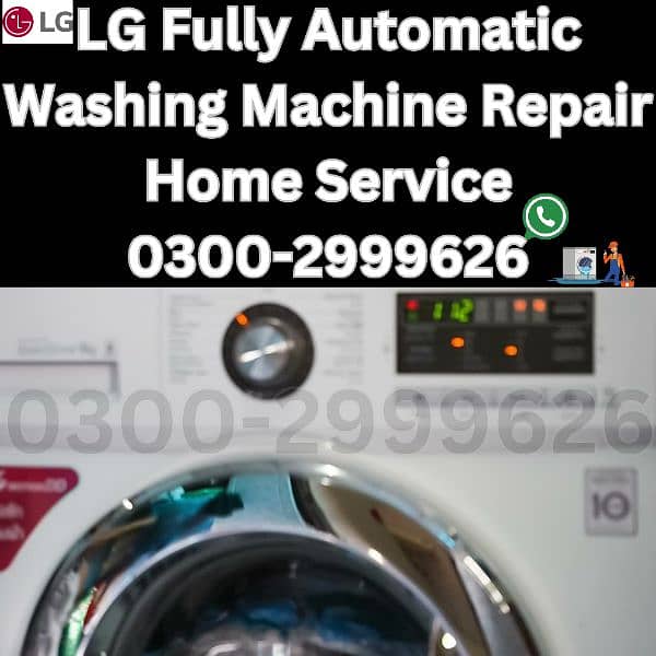 Fully Automatic Washing Machine Repair Home Service 0300-2999626 9