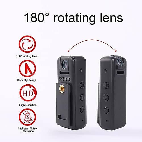 A88 Motion Body Camera, Portable digital videos recorder night vision 3