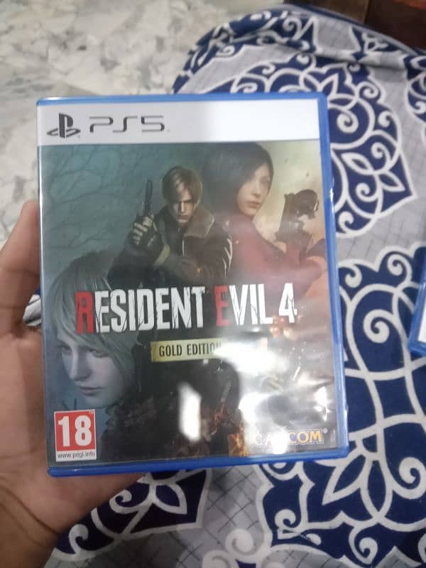 Resident Evil 4 Gold Edition,Last of Us Part 1 Ps5 2