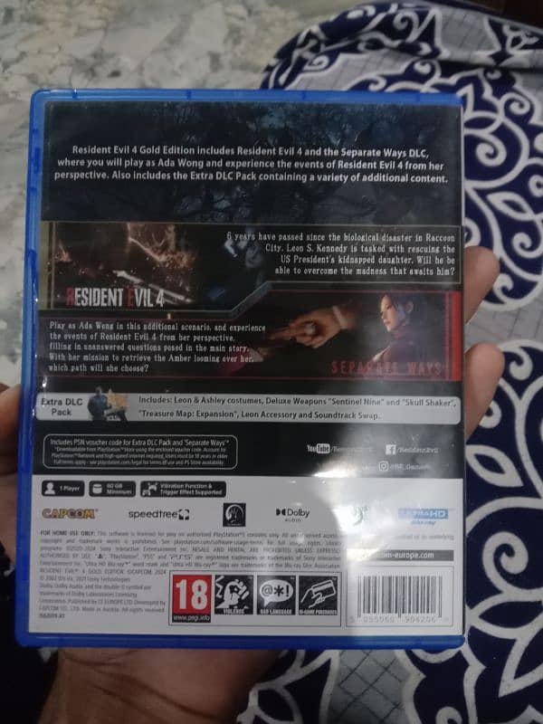 Resident Evil 4 Gold Edition,Last of Us Part 1 Ps5 3