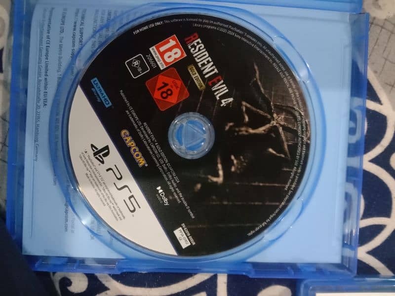 Resident Evil 4 Gold Edition,Last of Us Part 1 Ps5 4