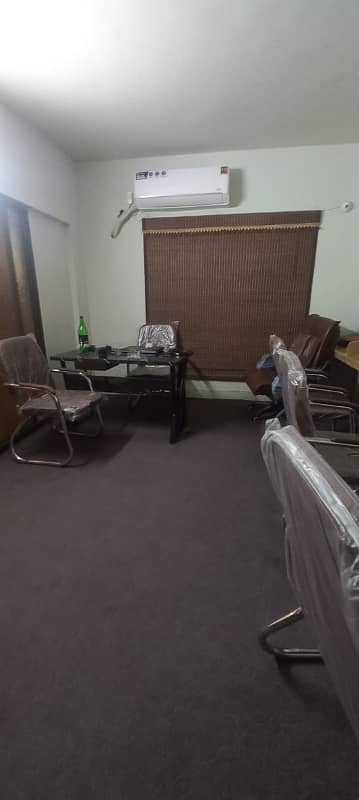 North Nazimabad block L first floor 2 beddd commercial space on rent 10