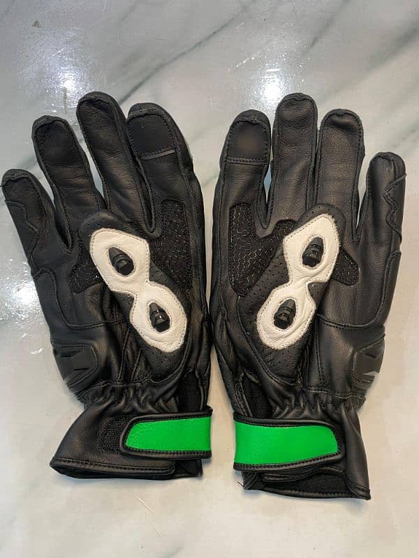 Heavy Bike Gloves - 100% Pure Leather 3