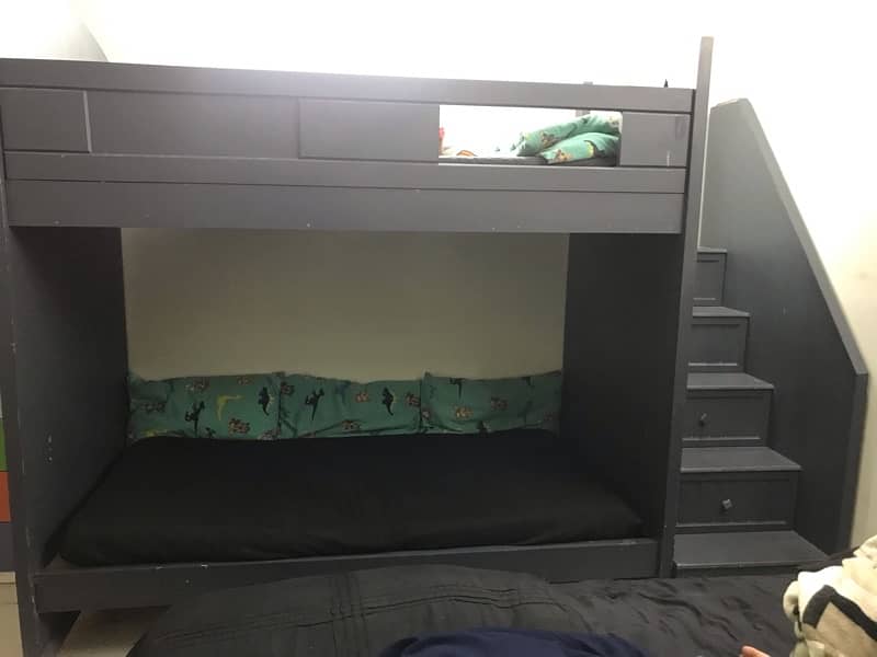 full size kids bunked bed 2