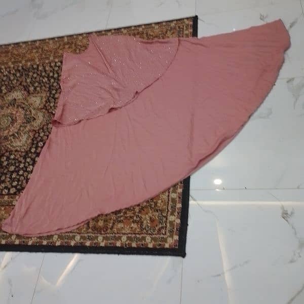 Tea pink Abaya 0