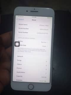 iphone 7 plus NoN pta Aproved bypass 128 gb 79 battery Helath