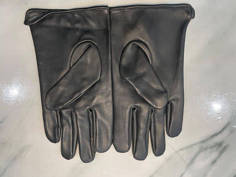 Pure leather gloves 0