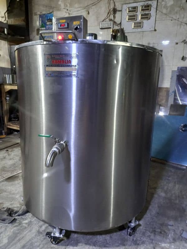 milk chiller and milk boilers 6