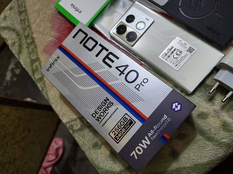 Infinix Note 40 Pro ( Brand New Just Box Open) 8