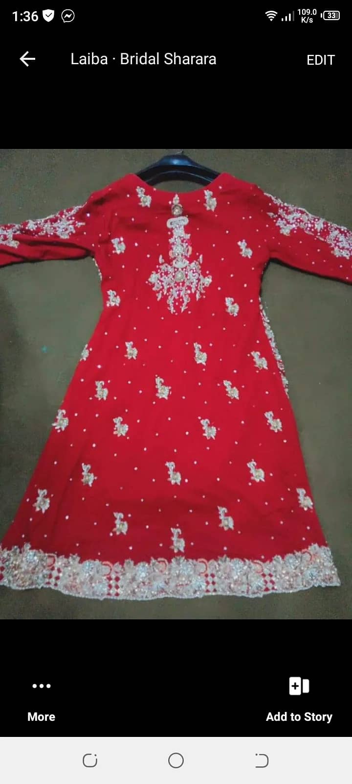 Bridal sharara for sale - Urgent Sell 5