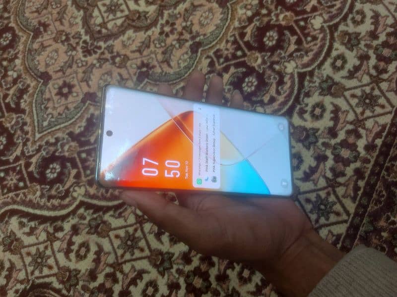 Infinix Note 40 Pro with Complete box only box open Condition 6