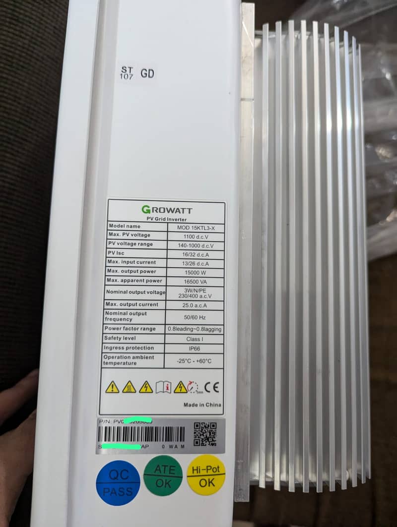 Growatt ongrid inverters 3