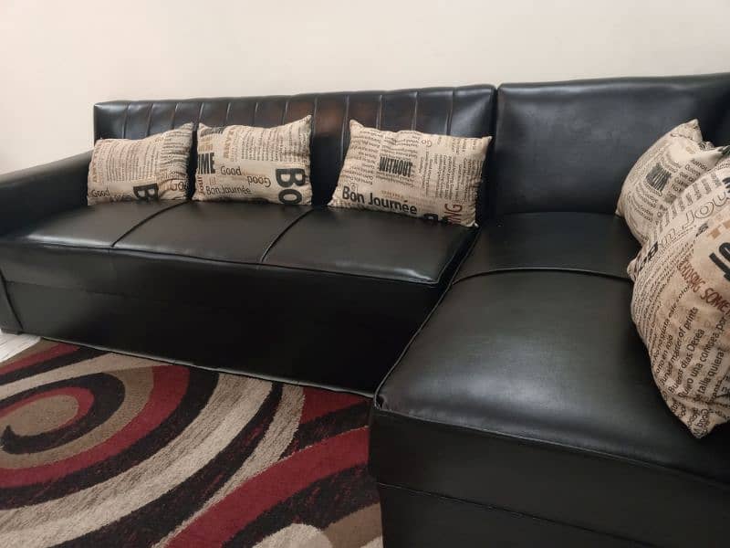 5 seater L Shape sofa 2