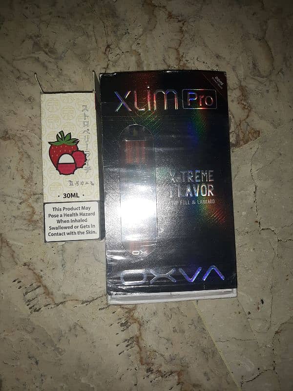 OXVA XILM pro with flavour strawberry Litchi50mg 8