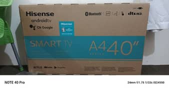 Hi Sense A4 "40inch" Brand New Led