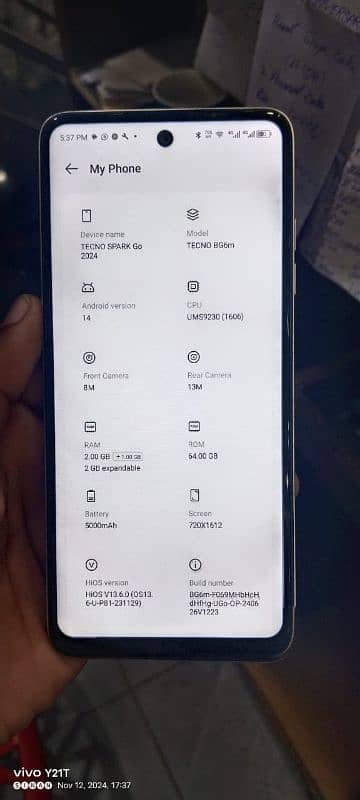 TECNO SPARK GO 2024 (2+2GB RAM)(64GB) 2