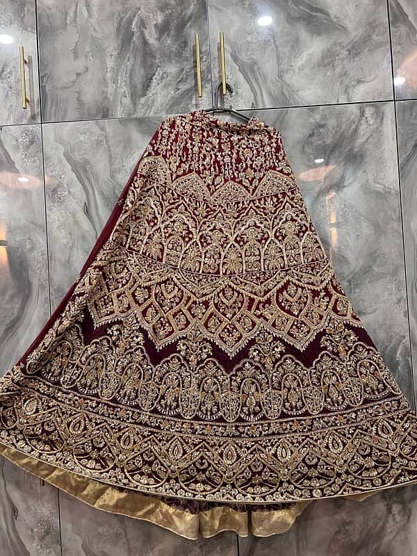 Bridal Lehnga cholli on Chiffon Stuff 1