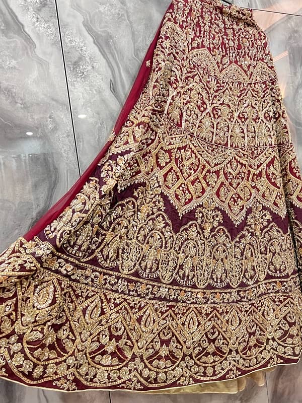 Bridal Lehnga cholli on Chiffon Stuff 2