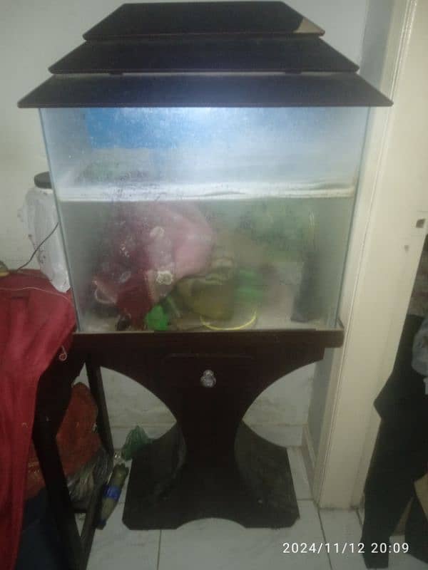 FISH AQUARIUM FOR SALE AT CHEAP RATES. 0