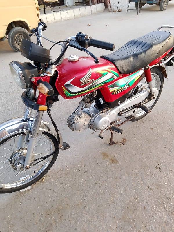 CD 70 Honda 2022 Karachi number (03278265320) 2